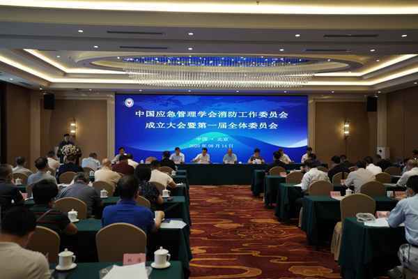 中国应急管理学会消防工作委员会成立